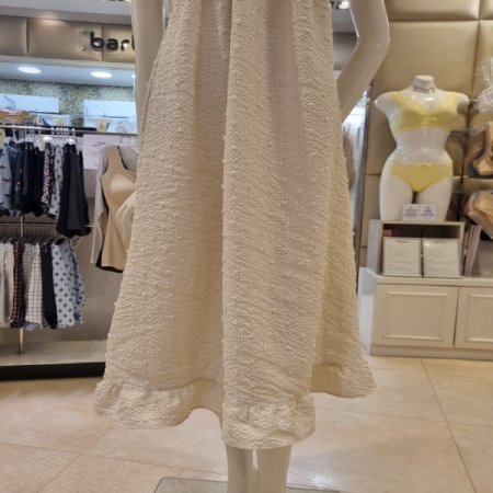 베이지플로킹 4600L컵드레스