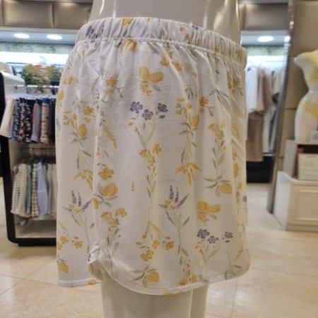 MEY 여성 반팔상하세트1231S옐로