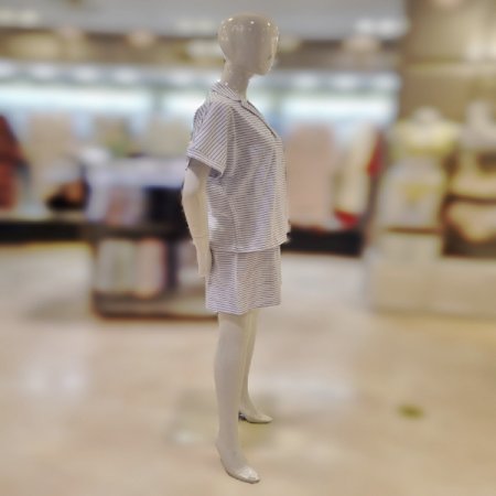 반팔여성4597S 블루잠옷