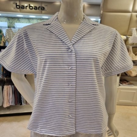 반팔여성4597S 블루잠옷