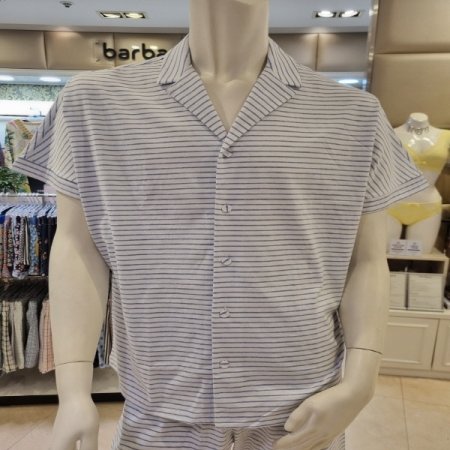 반팔남성4597S 블루잠옷