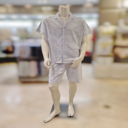 커플 반팔4597S 블루잠옷세트