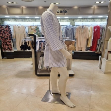 반팔남성4597S 블루잠옷로브가운세트