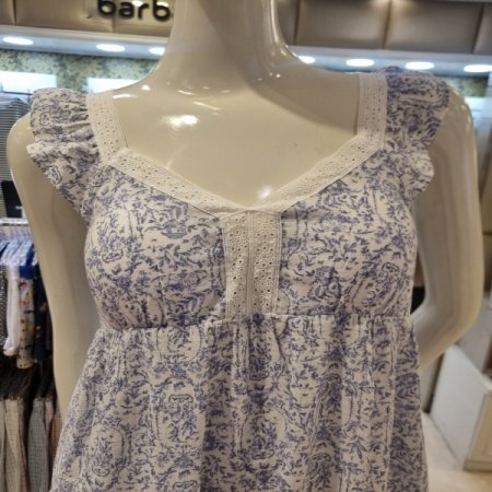 블루크레이프 4601L 원피스잠옷