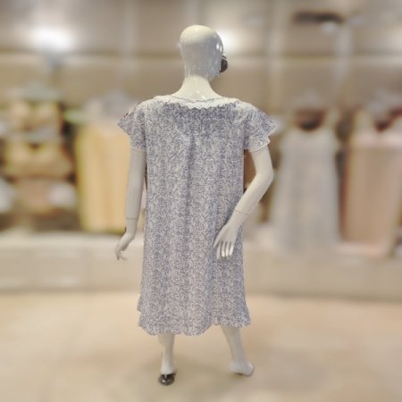 반팔네이비원피스 크레이프4601잠옷