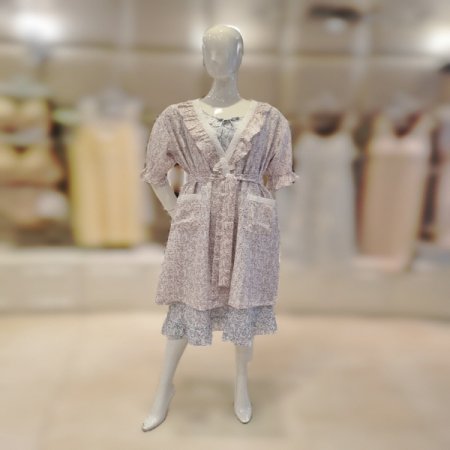 반팔크레이프AGW4601R 로브앙상블