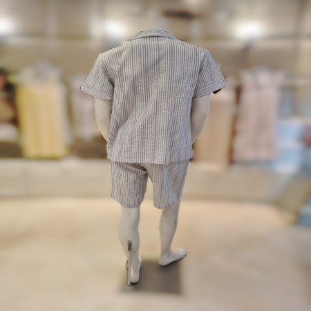 남성4603S스트라이프여름잠옷