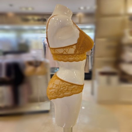 삼각컵4443 골드브라운브라렛세트