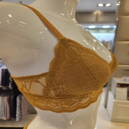 삼각컵4443 골드브라운브라렛세트