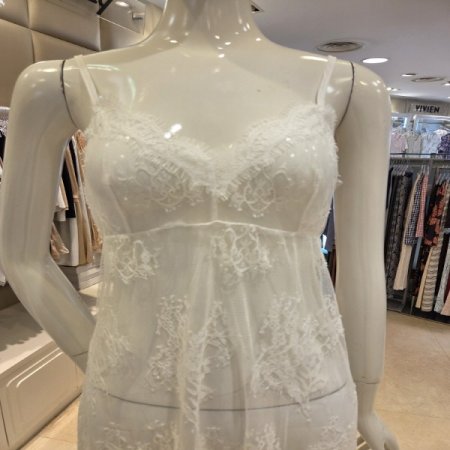 앙상블 올오버레이스4598로브가운