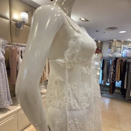 앙상블 올오버레이스4598로브가운