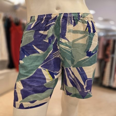 커플 블루4604프린트블루잠옷세트