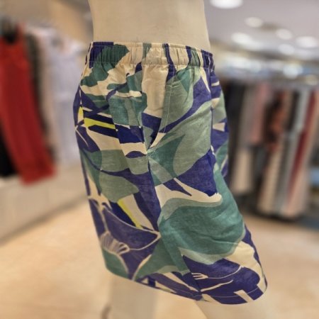 커플 블루4604프린트블루잠옷세트