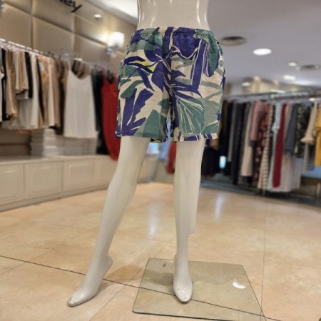 블루4604S프린트잠옷세트