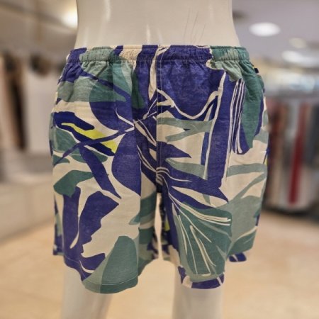 블루4604S프린트잠옷세트