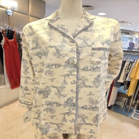 주자면프린트 4610B여성잠옷