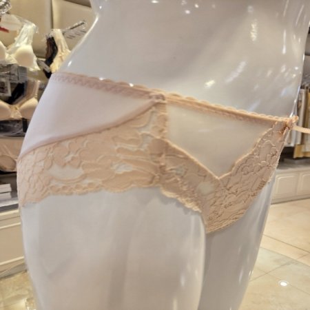 바바라 피치스킨4447N 힙레이스팬티