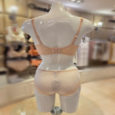 면부직포브라4447 힙레이스팬티세트