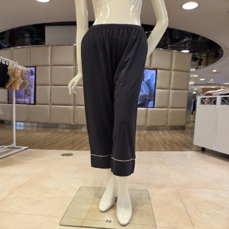 바바라시그니쳐4617B블랙모달여성잠옷