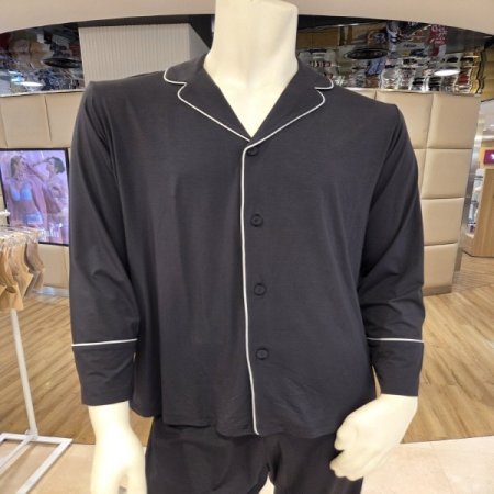 바바라남성시그니쳐4617B블랙모달잠옷