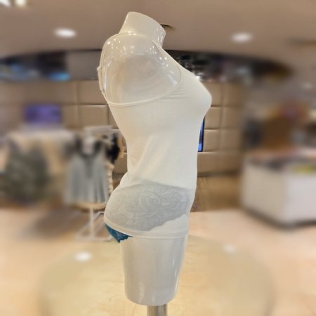 메이 여성1051S화이트끈런닝