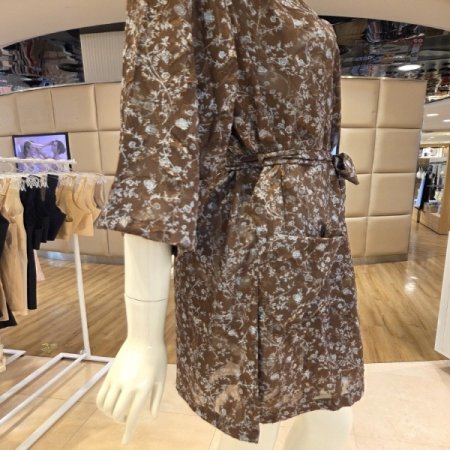 번아웃 프린트앙상블4613R브라운