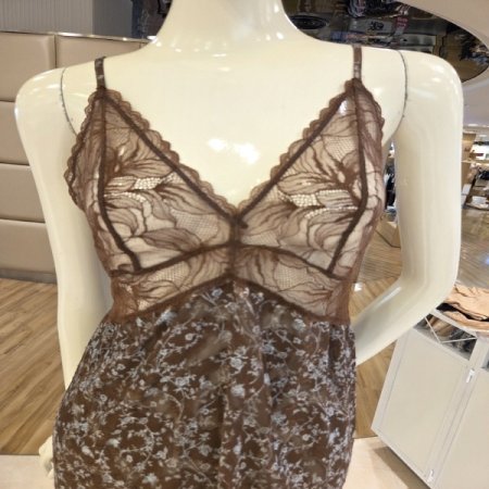 번아웃 프린트앙상블4613R브라운