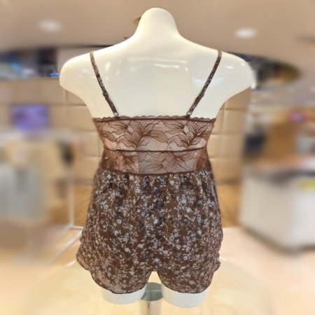 번아웃프린4613브라운슬립세트