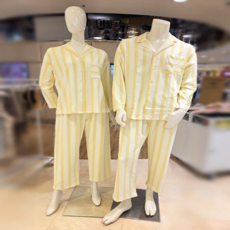 커플 옐로우스트라이프4612잠옷