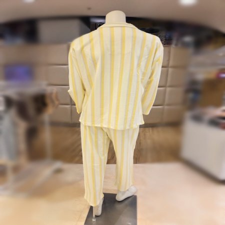 커플 옐로우스트라이프4612잠옷