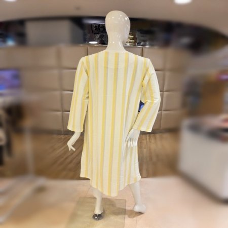 커플 옐로우스트라이프원피스잠옷