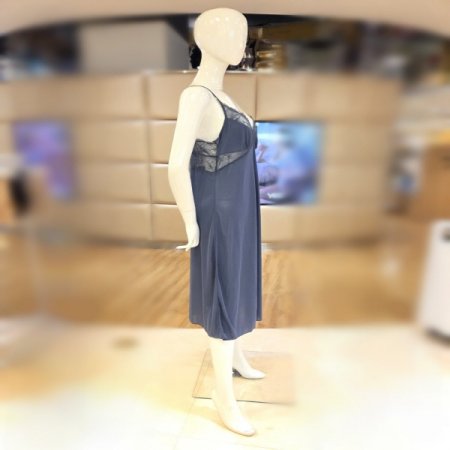 베가스무스블루그레이4807롱슬립