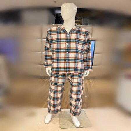 남성면기모4615크리스마스파자마