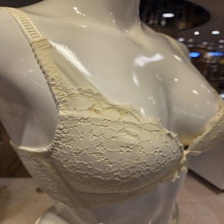 노와이어 4450크림브라렛햄세트