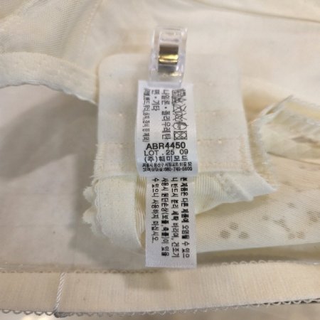 노와이어 4450크림브라렛햄세트