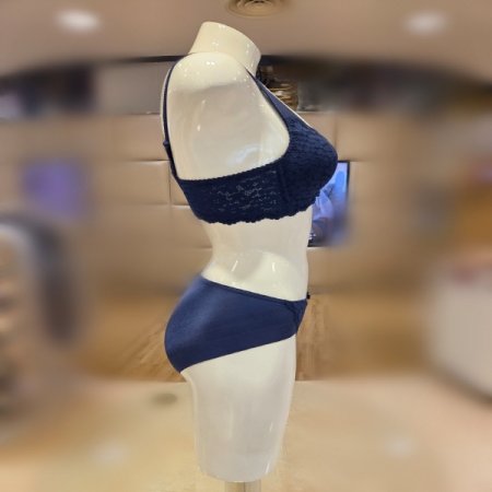 노와이어 네이비4450브라렛햄세트