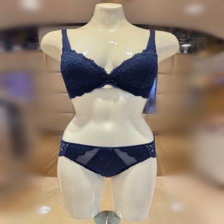 네이비 노와이어4450브라팬티세트