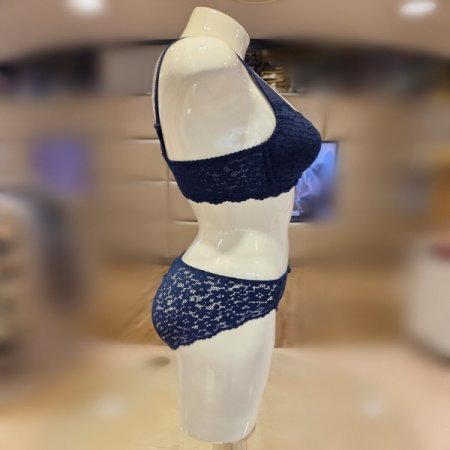 네이비 노와이어4450브라팬티세트