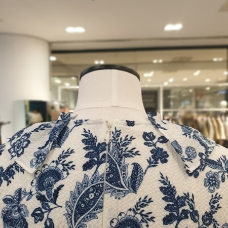 카밀리 프린트 여성 원피스