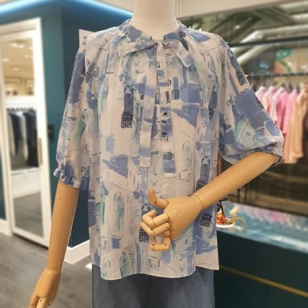 SPOT 네프 블라우스