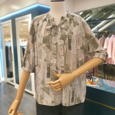 SPOT 네프 블라우스