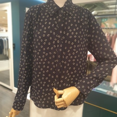 비노프린트 블라우스