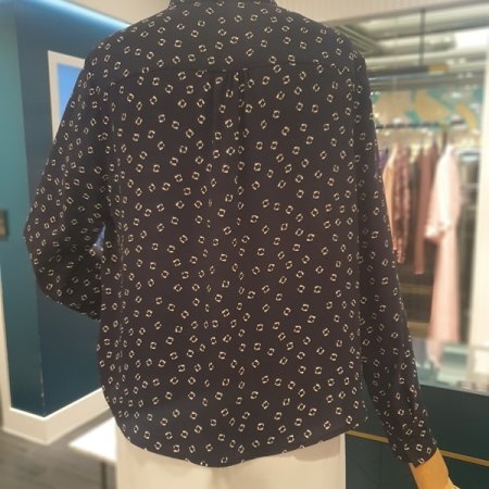 비노프린트 블라우스