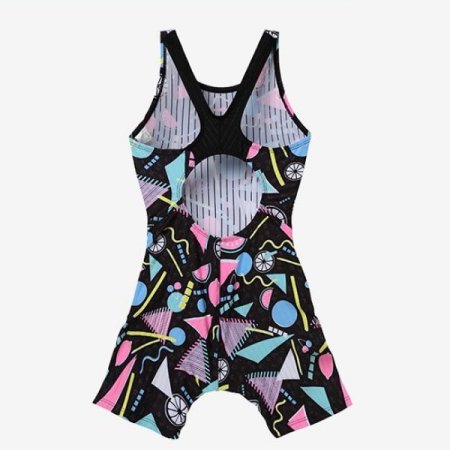 여아동 X백 반신수영복