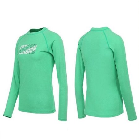 여성 빅 로고 레쉬가드