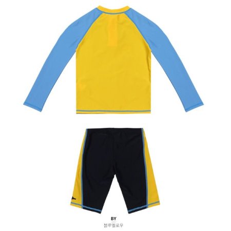 남아 비치 실내 베어 수모 상하세트