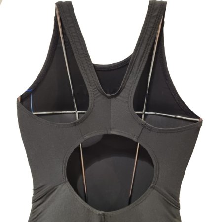 여아동 X백 4부 반신수영복