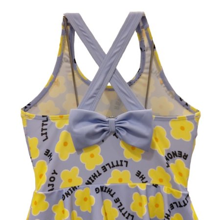 여아동 X백 실내수영복