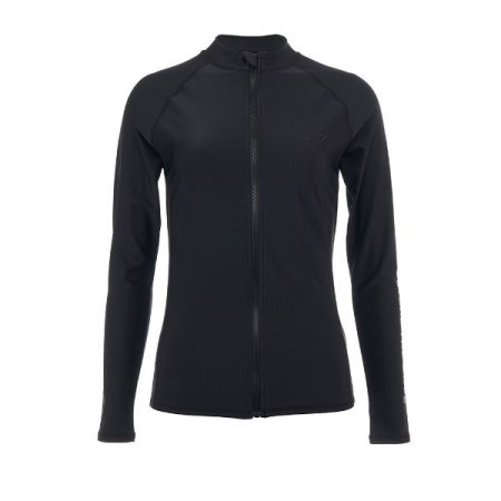 여성 베이직 집업 레쉬가드