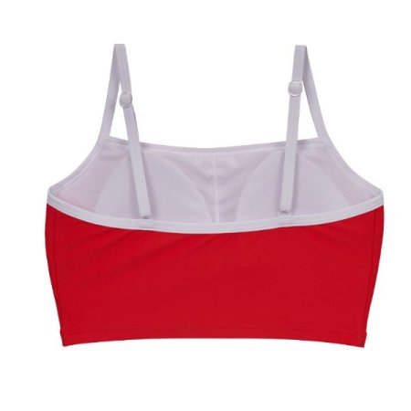 여성 포인트 로고 베이직 탑 브라